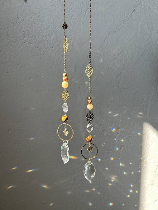 Dekorácie - Lapač slnka Včielka - 17649348_