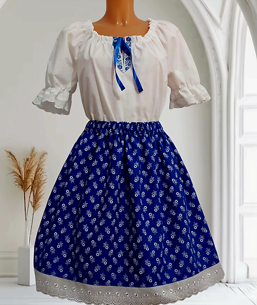 Šaty - Dámsky kroj  (40 L) - 17649321_