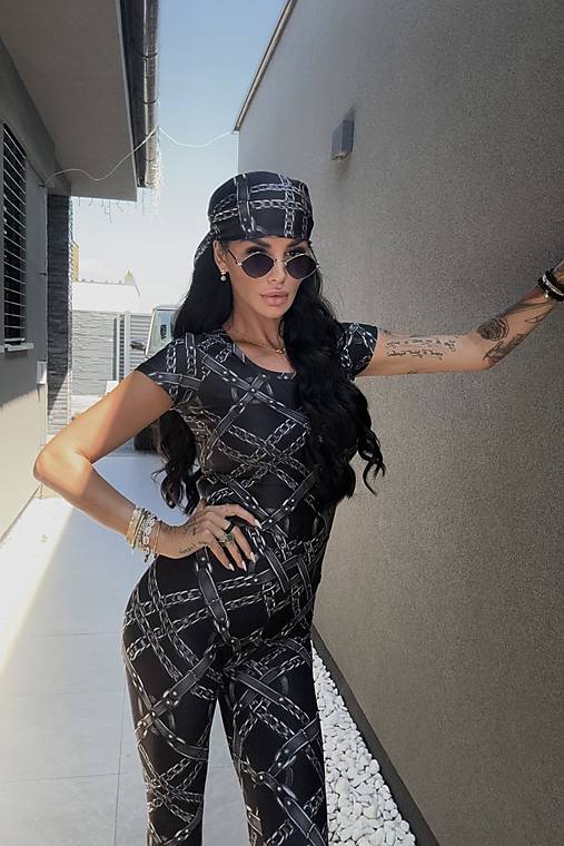 Šatky - Šatka NOIR COUTURE - 17647411_