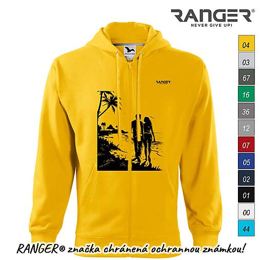 Mikiny - Mikina RANGER® - Romantika 02 - 17647814_