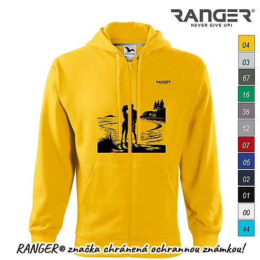 Mikiny - Mikina RANGER® - Romantika 08 - 17648601_