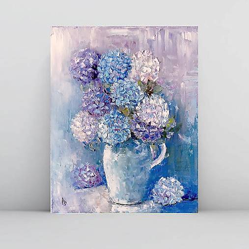 Obrazy - Hortenzie - 17651671_