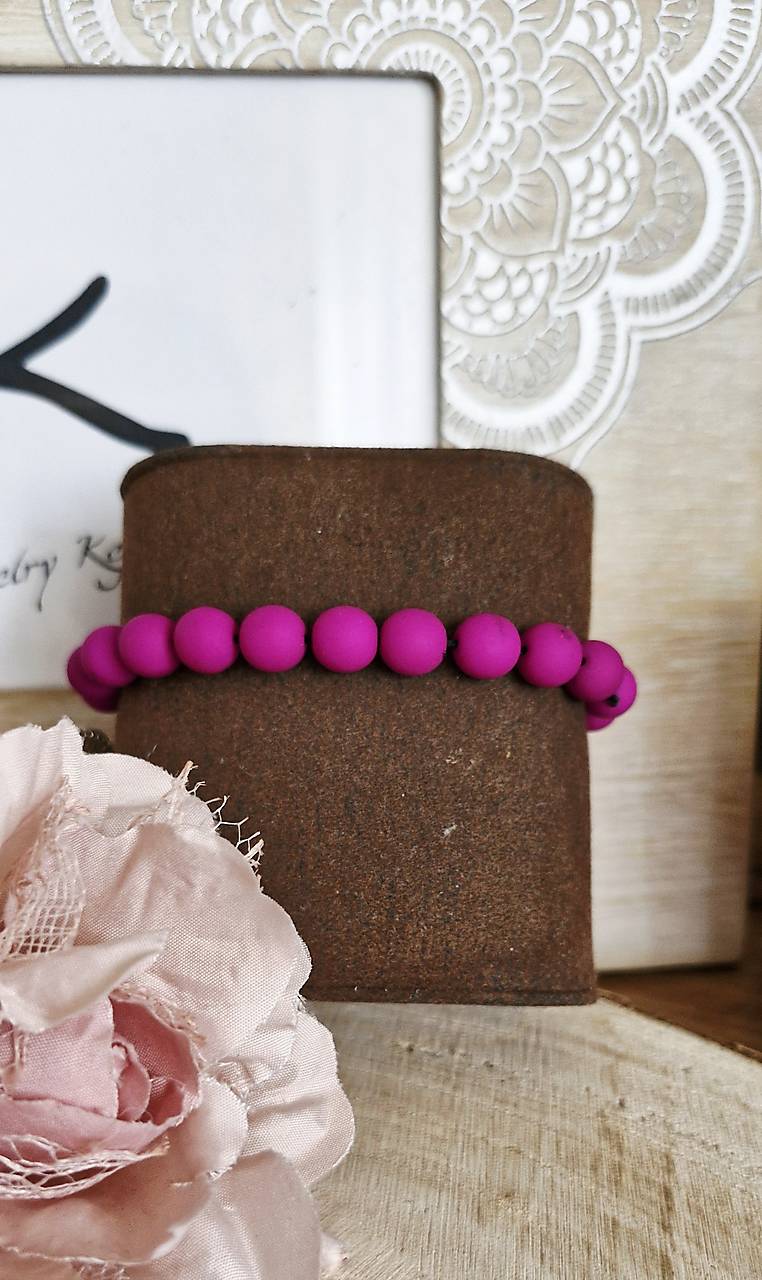 Náramok summer Matt  (Náramok purple)