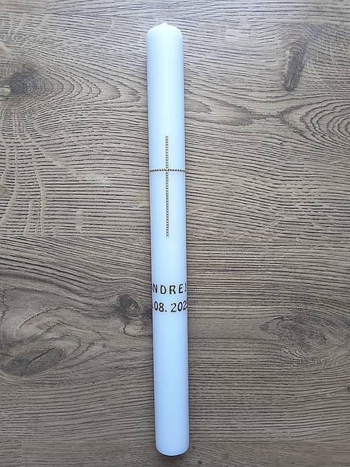 Sviečky - Sviečka na krst Ambition - 17652075_