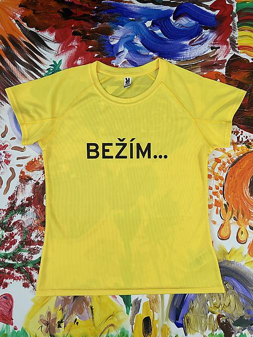 Dobrý obchod - Charitatívne tričko Bežím... - 17650917_