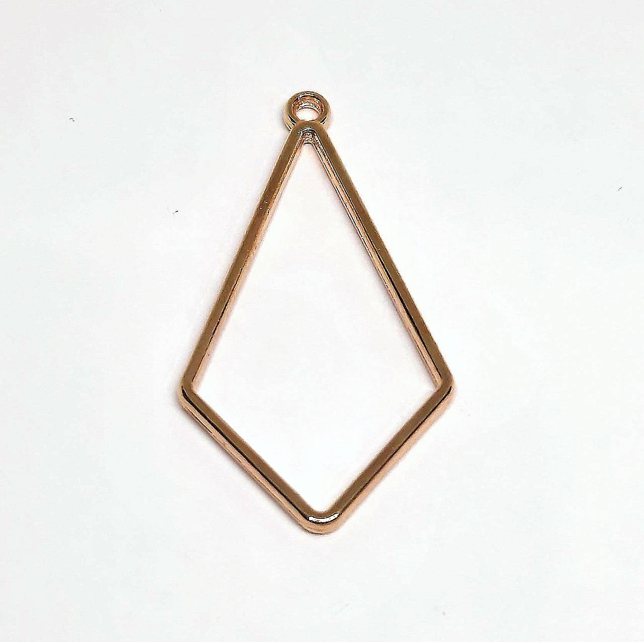 Kovový prívesok-1ks (30x16mm-zlatá)