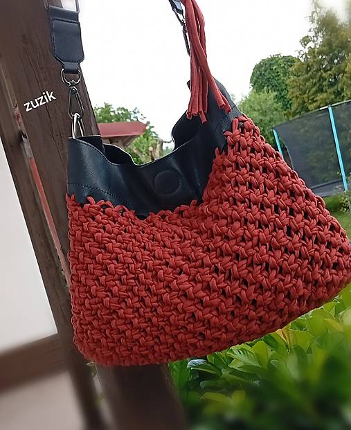 Veľké tašky - SALE - 50% Macrame kabela skladom - 17653039_