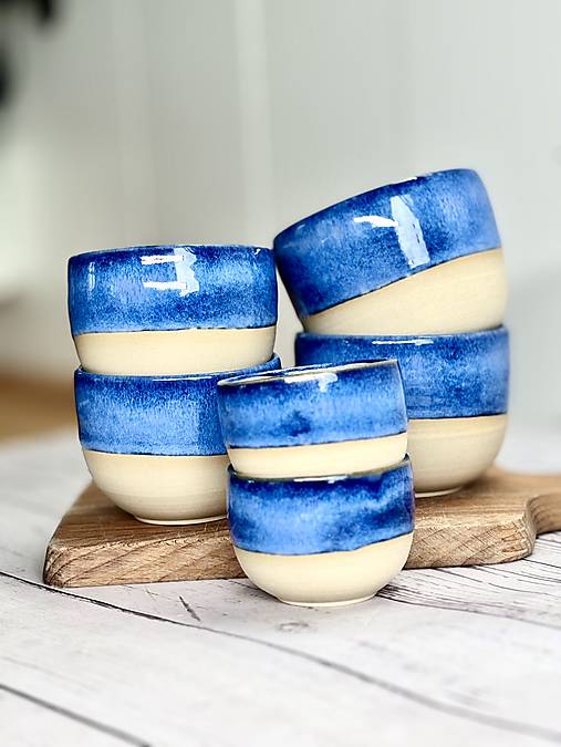 Harmony in blue - pohárik latte (280ml)