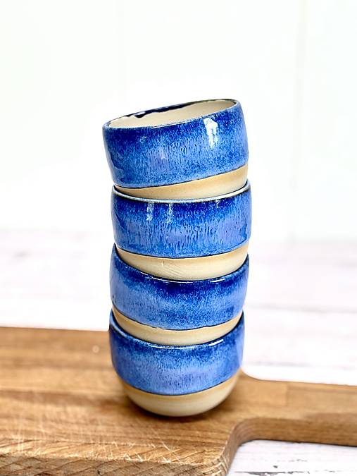 Harmony in blue - pohárik cappuccino (200ml)