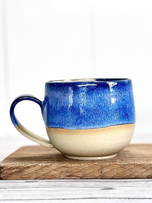 Harmony in blue - šálka na čaj (400ml) - ZĽAVA!!!