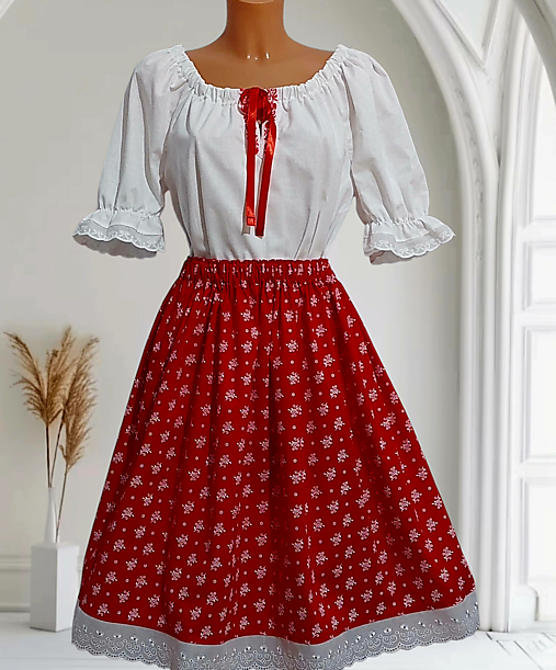 Sukne - Dámsky kroj  (38  M) - 17653766_