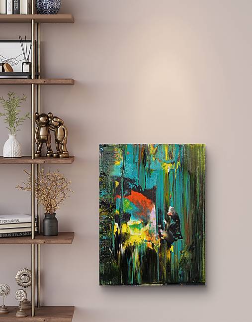 Obrazy - Zvedavý ujo - 17654130_