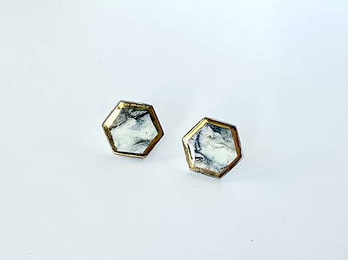 Porcelánové náušnice 