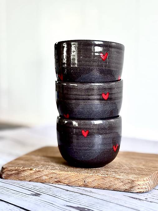 Deep Love - pohárik cappuccino (200ml, bez uška)