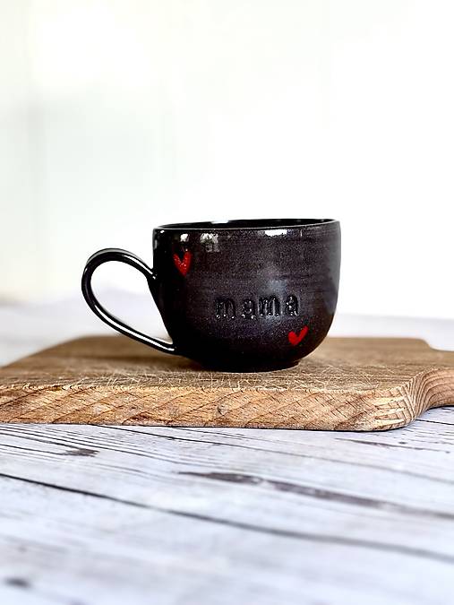 Deep Love - šálka cappuccino mama (200ml, s uškom)