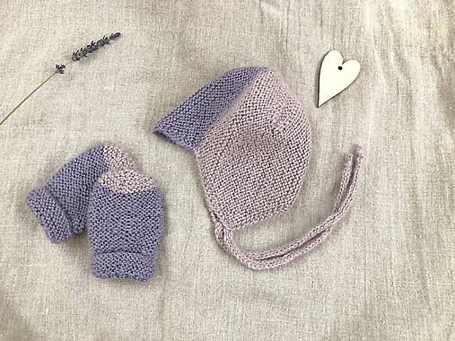 Detské súpravy - Jemná súpravička pre bábätko 0-3 mesiacov - 17656147_