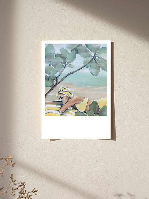 Grafika - Lazy sunny days - fine art print - 17656089_