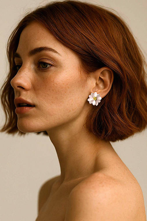 Náušnice - Náušnice "Flora" mini - 17656083_