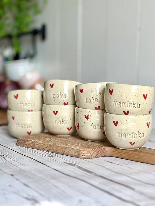Dotty Love - pohárik cappuccino ocko (200ml, bez uška)