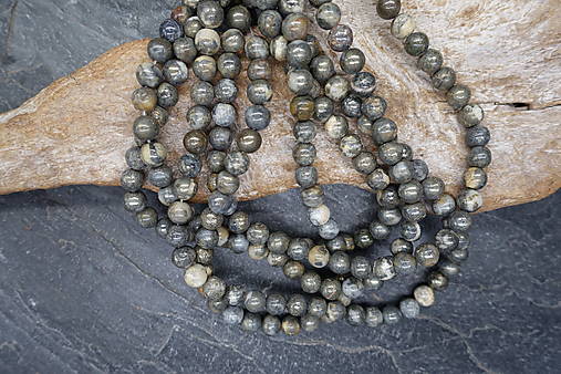 Minerály - Markazit 4-6-8-10-12 (8mm (48ks)) - 17660437_