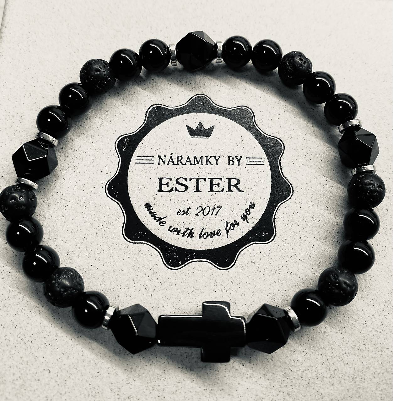 BLACK CROSS _Luxusný Ochranný náramok