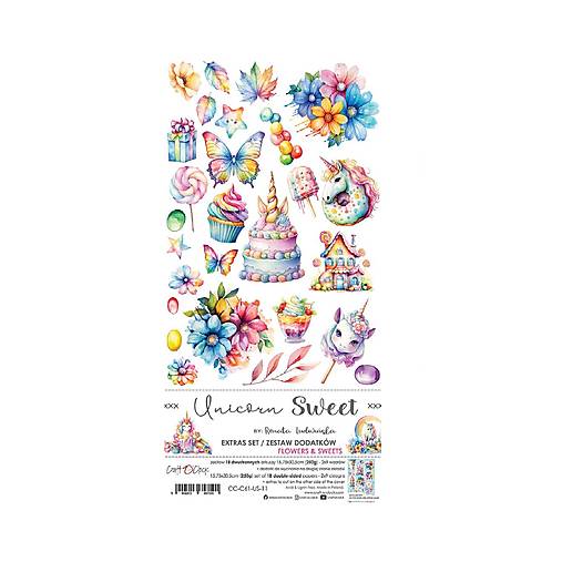 Papier - Scrapbook papier 6x12 Unicorn Sweet - 17664296_