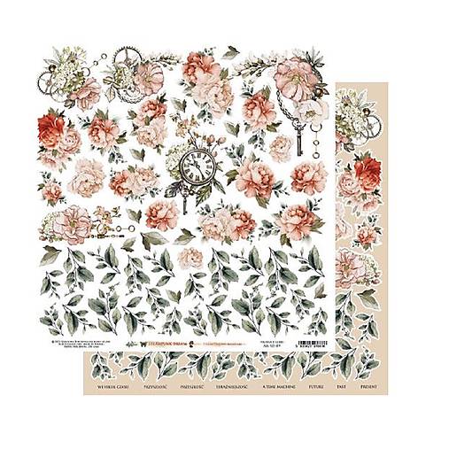 Papier - Scrapbook papier 12x12  Steampunk Dream - 17665493_