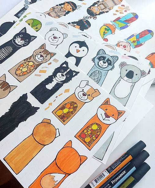 MINI pršteková maňuška - sada zvieratká na farme II (sada zvieratká na farme II)