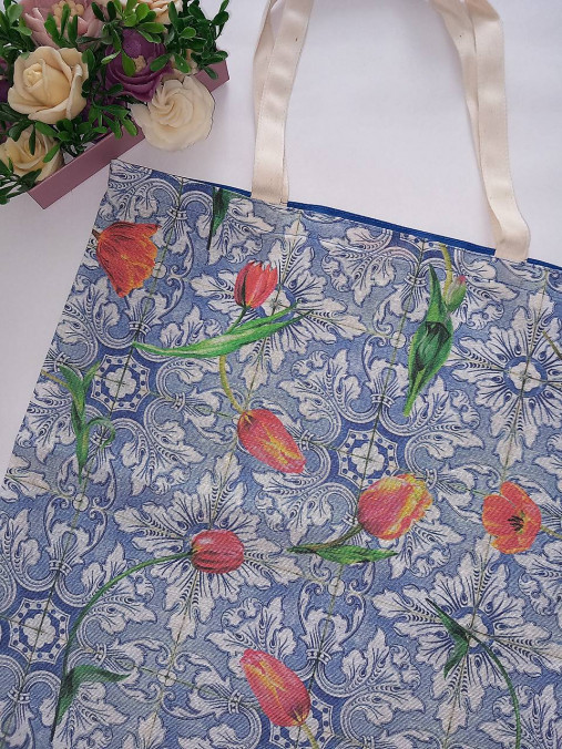 Taška tulipány