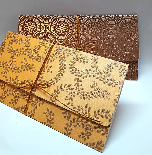 Papiernictvo - Darčeková obálka "India II" - 17666953_