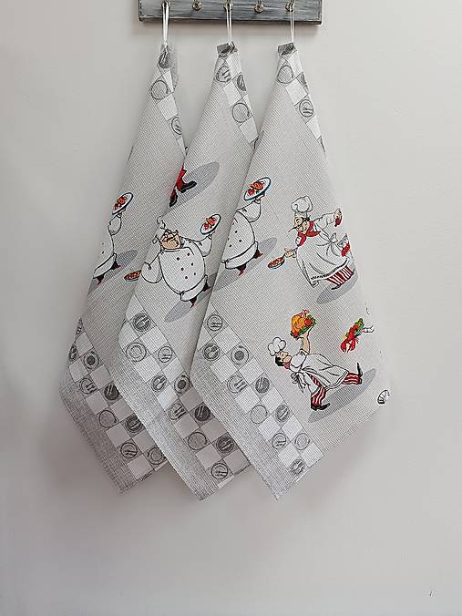 Úžitkový textil - Utierky (Kuchár) - 17668170_