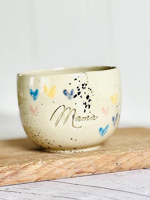 Srdiečka - pohárik latte mama limited (280ml, bez uška)