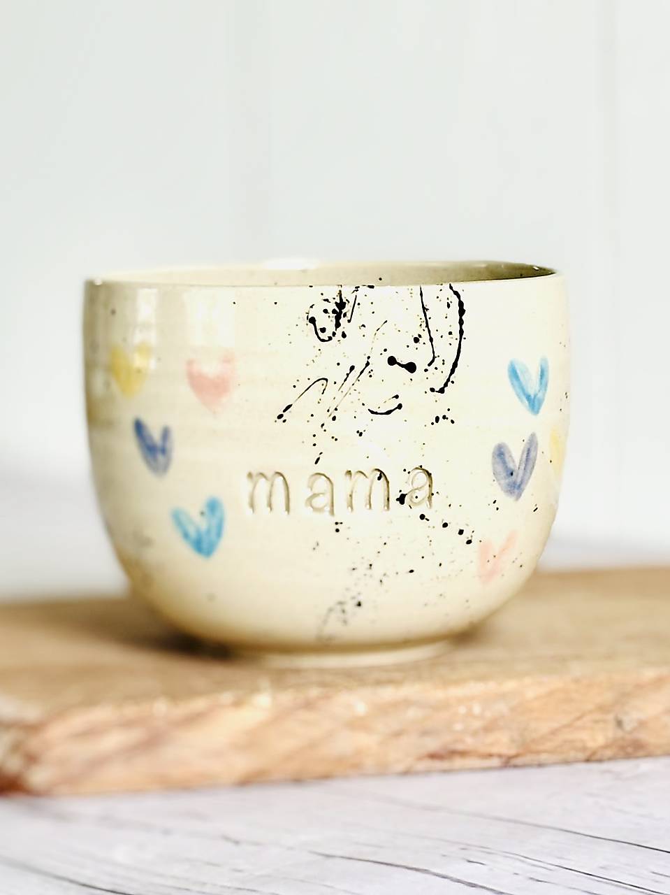 Srdiečka - pohárik latte mama (280ml, bez uška)