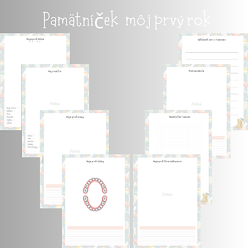 Môj prvý rok – Pamätník bábätka