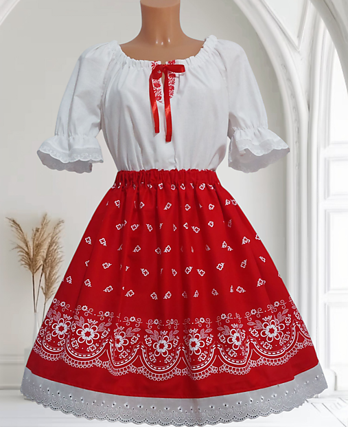 Sukne - Dámsky kroj  (38  M) - 17671444_