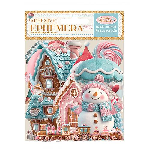 Papier - Stamperia Candy Christmas nálepky - 17674133_