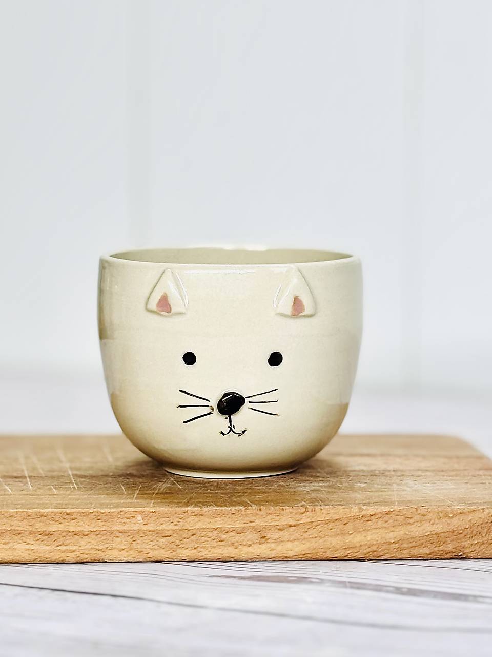 Mačička - pohárik cappuccino (200ml, bez uška)