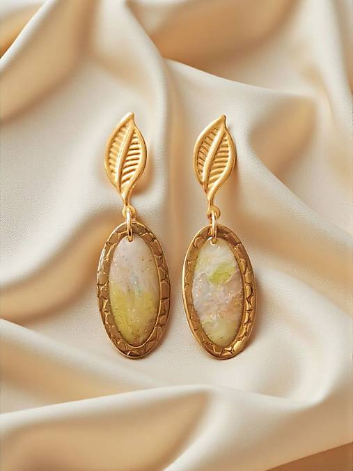 Náušnice - Trésor de Pastel - Madam náušnice z polymérovej hmoty - 17673639_