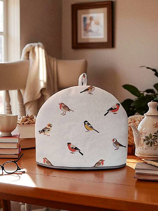 Termo návlek na čajník vtáčiky, tea cozy