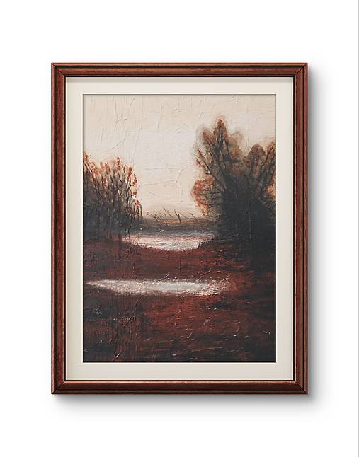 Obrazy - Krajina stromov - 17674526_