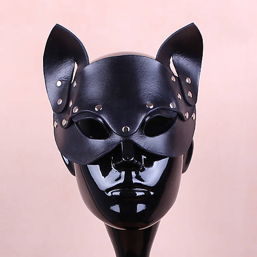 Iné doplnky - BDSM maska (mačka) - 17673841_