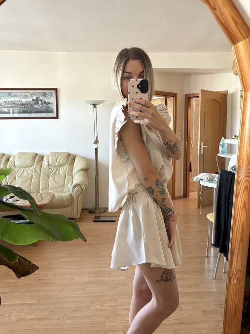 Nohavice - Ľanový set FTY - 17675517_