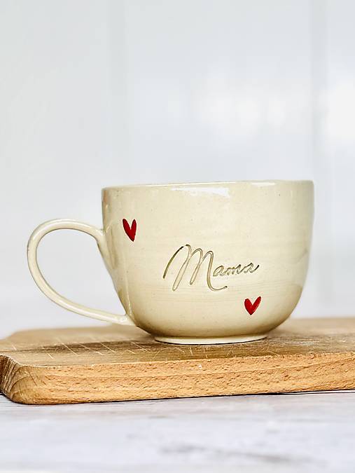 Love - šálka latte mama limited (280ml, s uškom)
