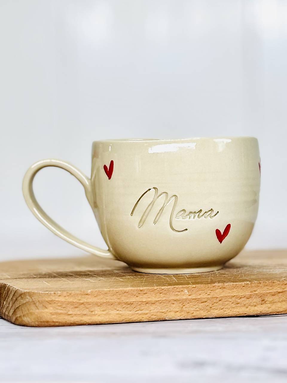 Love - šálka cappuccino mama limited (200ml, s uškom)