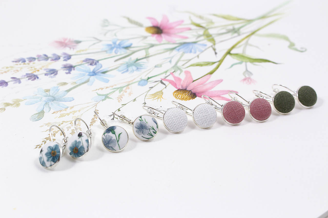 Prírodné štýlovky – náušnice z prírodných látok na každý deň