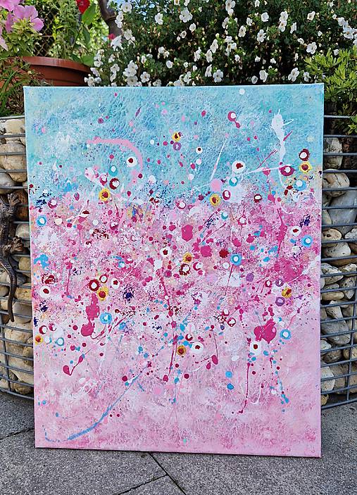 Obrazy - Obraz "Abstrakt" - 40x50cm - 17678125_