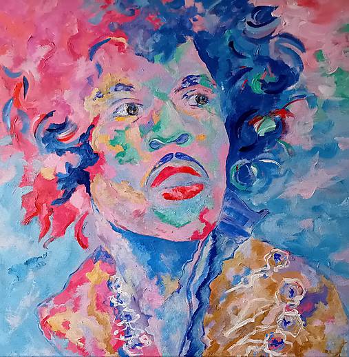 Obrazy - Jimi Hendrix od Floydled - 17678359_