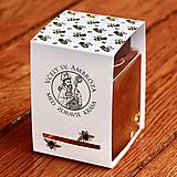 Včelie produkty - snehobiely med zo slovenských kvetov (400g) - 17681101_