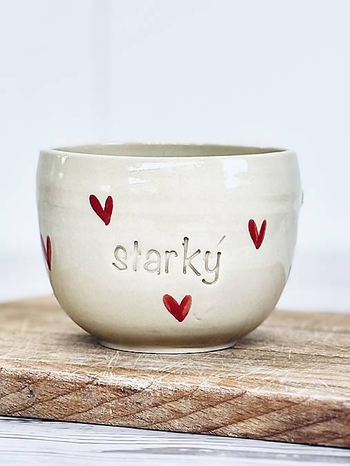 Love - pohárik cappuccino starký (200ml, bez uška)