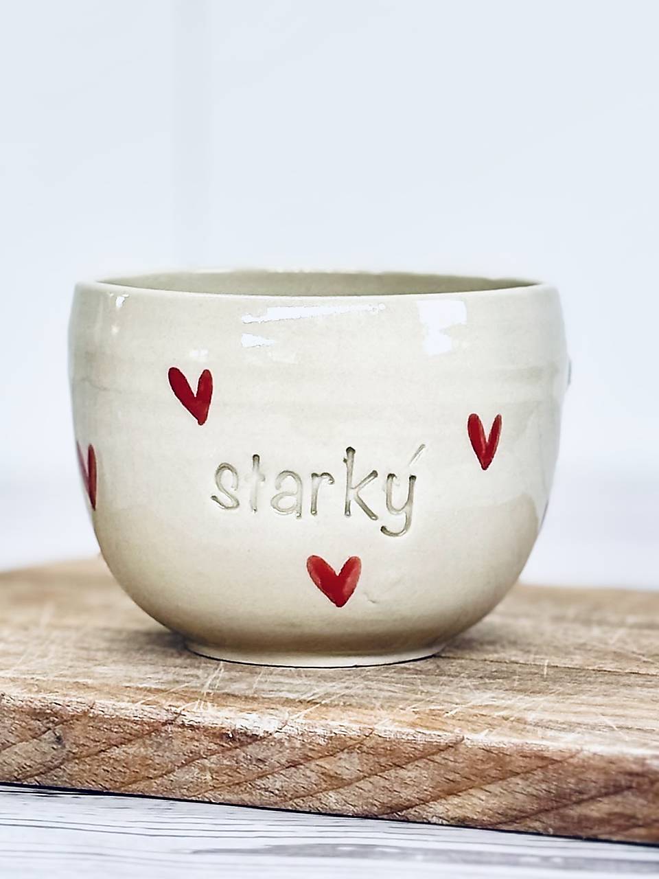 Love - pohárik cappuccino starký (200ml, bez uška)